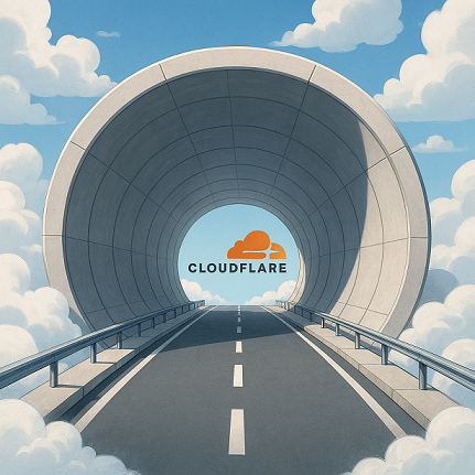 Akses jaringan rumah pake cloudflare tunnel